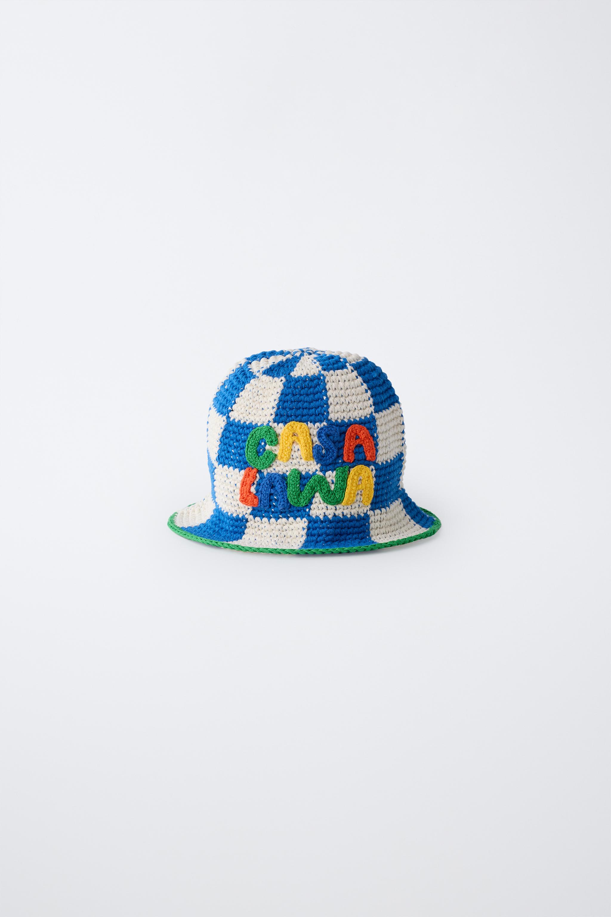 BONNET BOB EN MAILLE CASA LAWA X ZARA KIDS